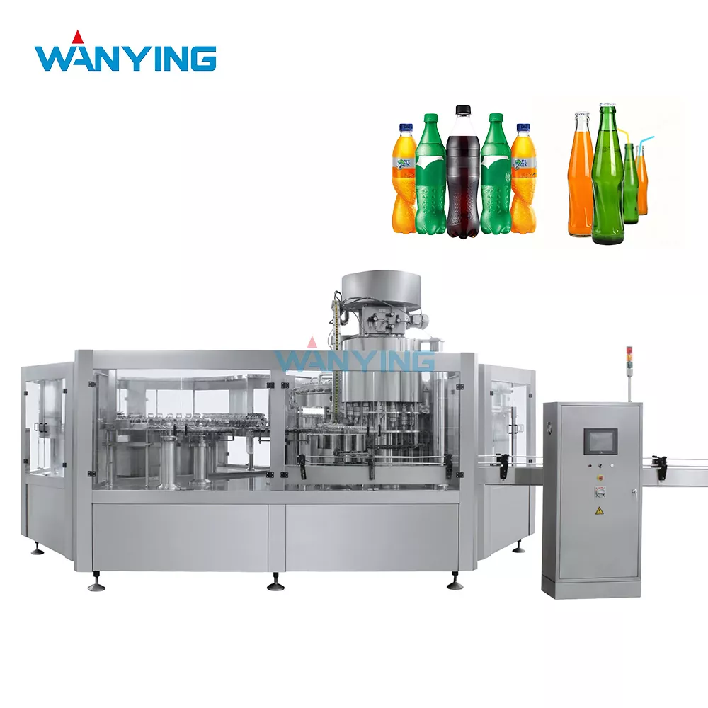 Machine de remplissage de boissons gazeuses